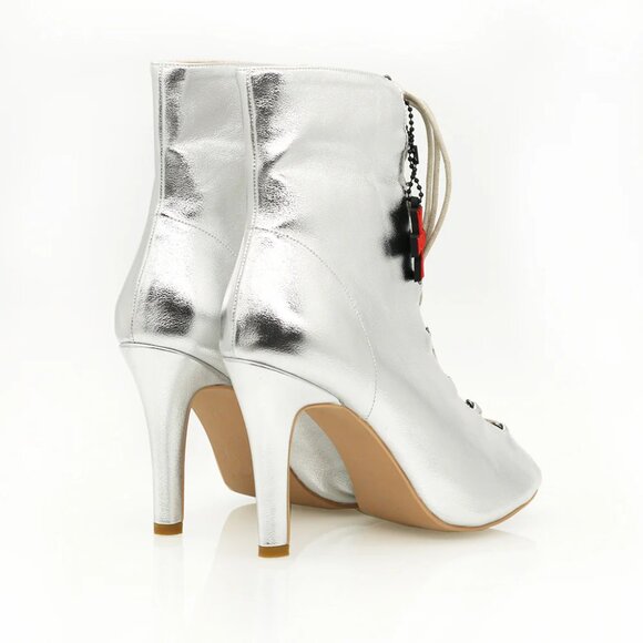 Vamp Vortex Dance Heels size women's 10 (EU42) - Silver - Picture 4 of 7